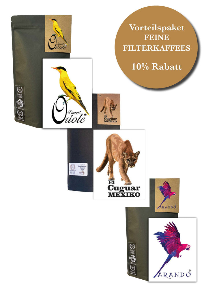Feine Filterkaffees - unser Vorteilspaket