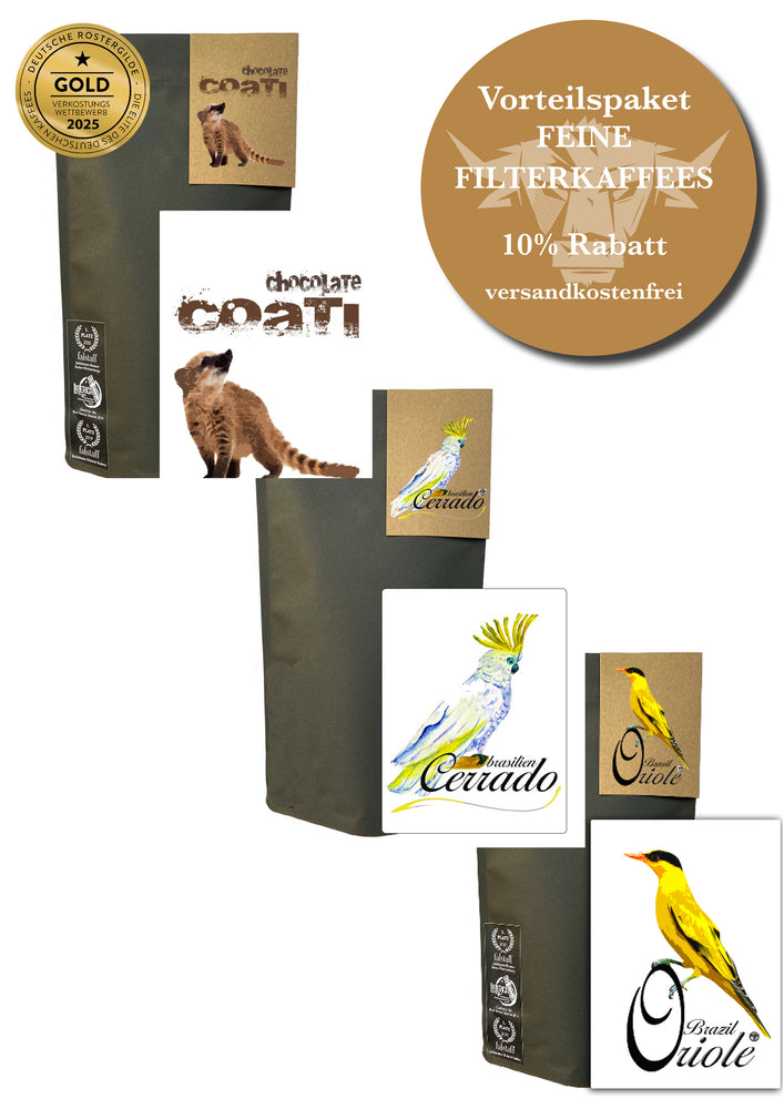 Feine Filterkaffees - unser Vorteilspaket